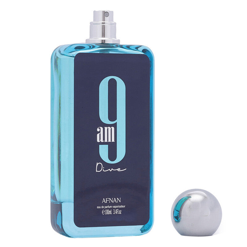 Afnan 9AM Dive EDP for Women - Aquatic Aromatic Fragrance 3.4oz