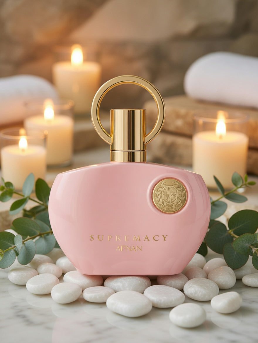 Afnan Supremacy Pink EDP for Women - Floral Fragrance lifestyle