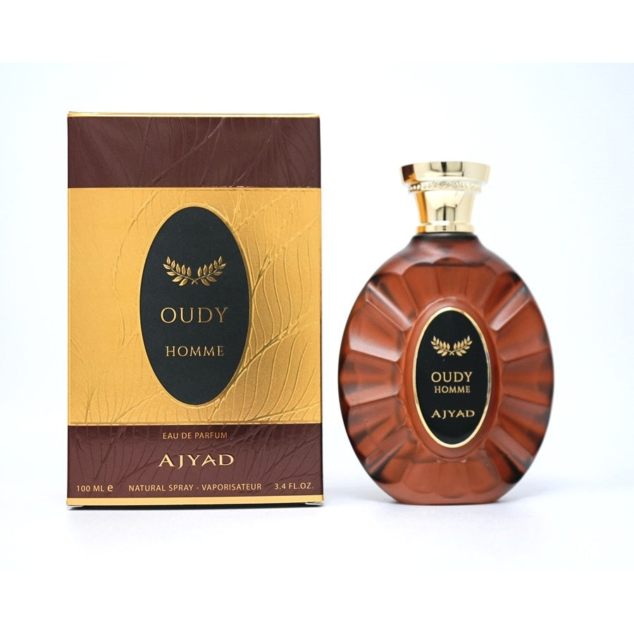 Ajyad Oudy EDP for Men - Woody Oud Fragrance 3.4oz