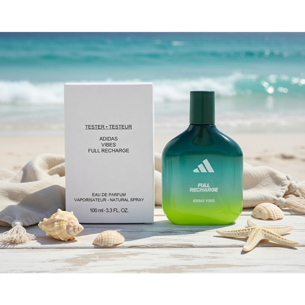 Adidas Vibes Full Recharge EDP - Unisex Aromatic Fougere Fragrance lifestyle