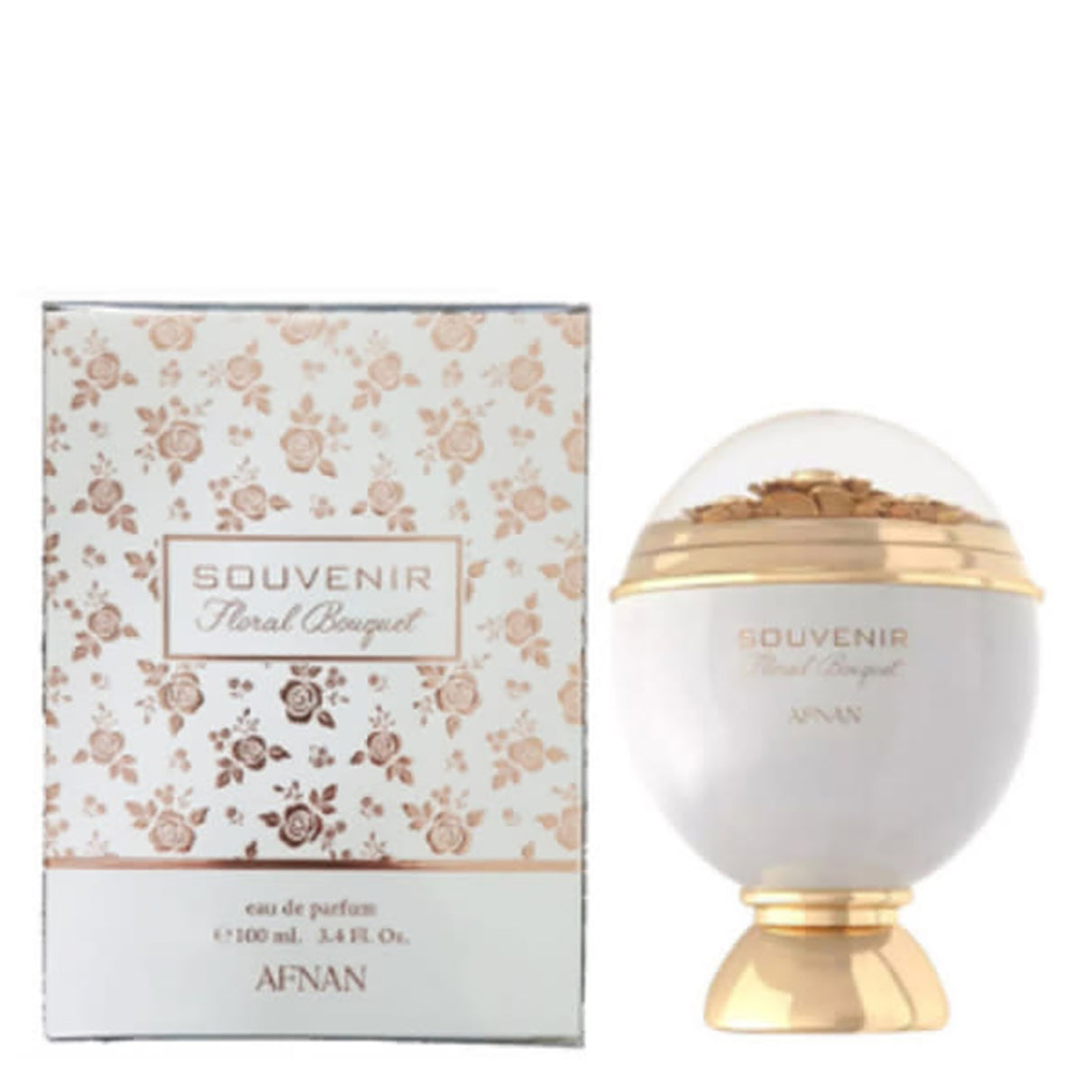Afnan Souvenir Floral Bouquet EDP for Women 3.4oz