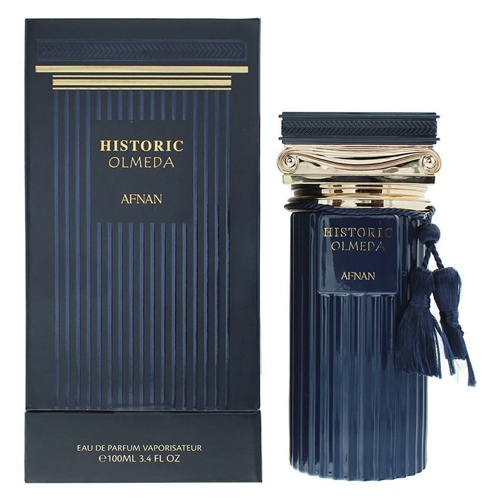 Afnan Historic Olmeda EDP for Men - Aromatic Spicy Fragrance 3.4oz