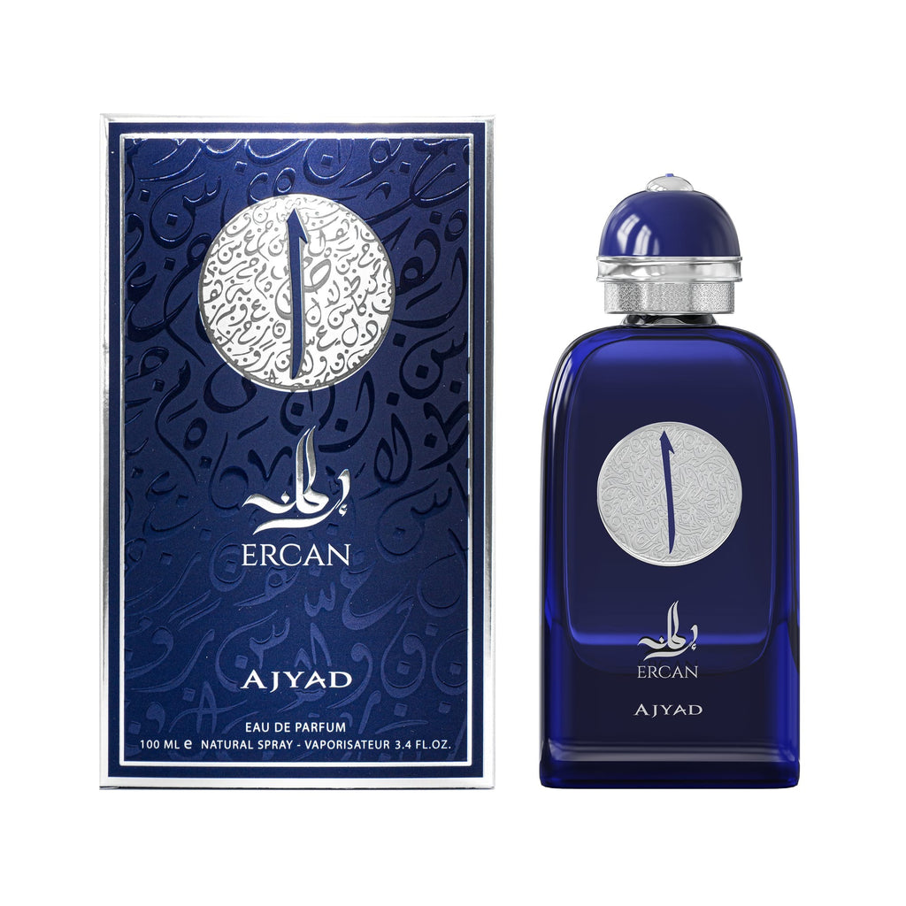Ajyad ERCAN Eau de Parfum for Men - Oriental Woody Fragrance 3.4oz