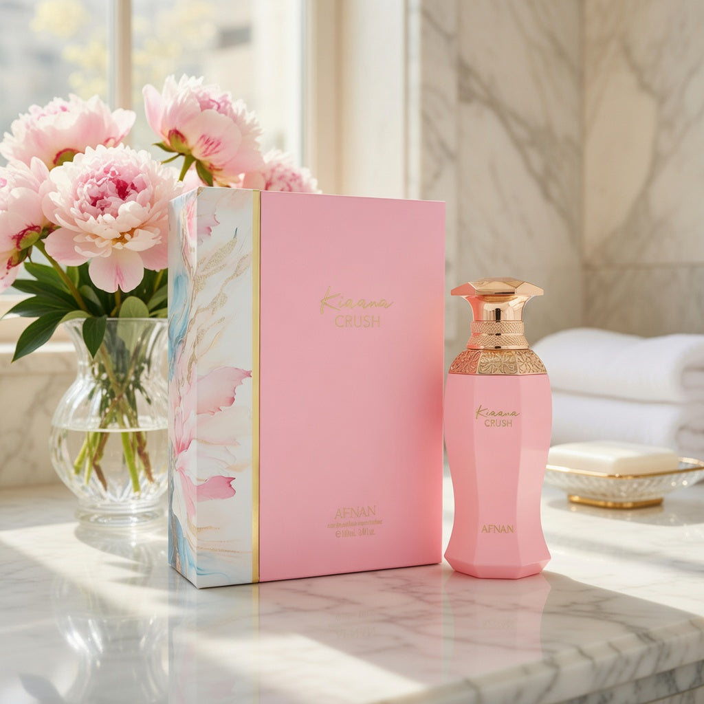 Afnan Kiaana Crush EDP for Women - Exotic Saffron & Vanilla lifestyle