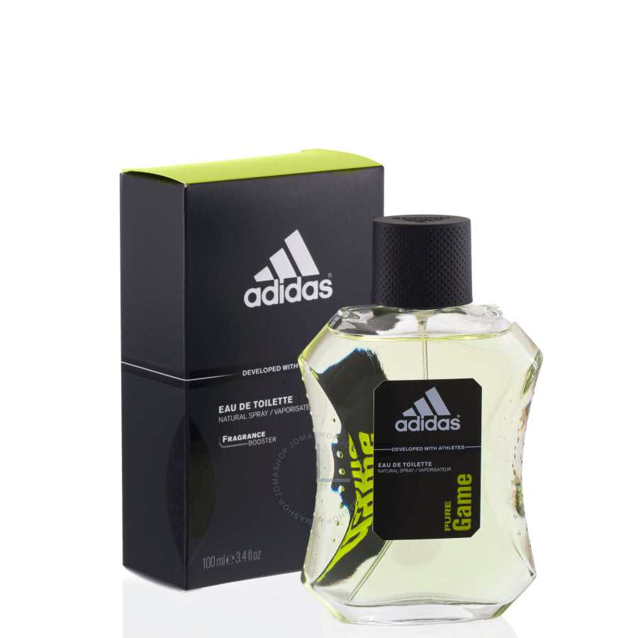 Adidas Pure Game EDT for Men – Woody Spicy Fragrance 3.3oz