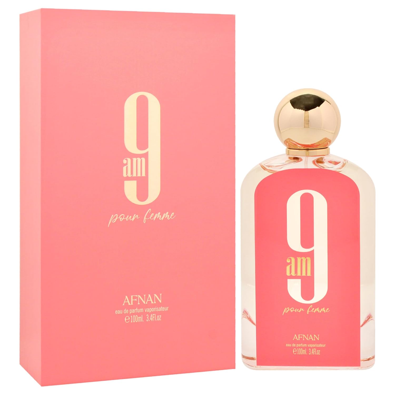 Afnan 9AM Pour Femme EDP for Women 3.4oz