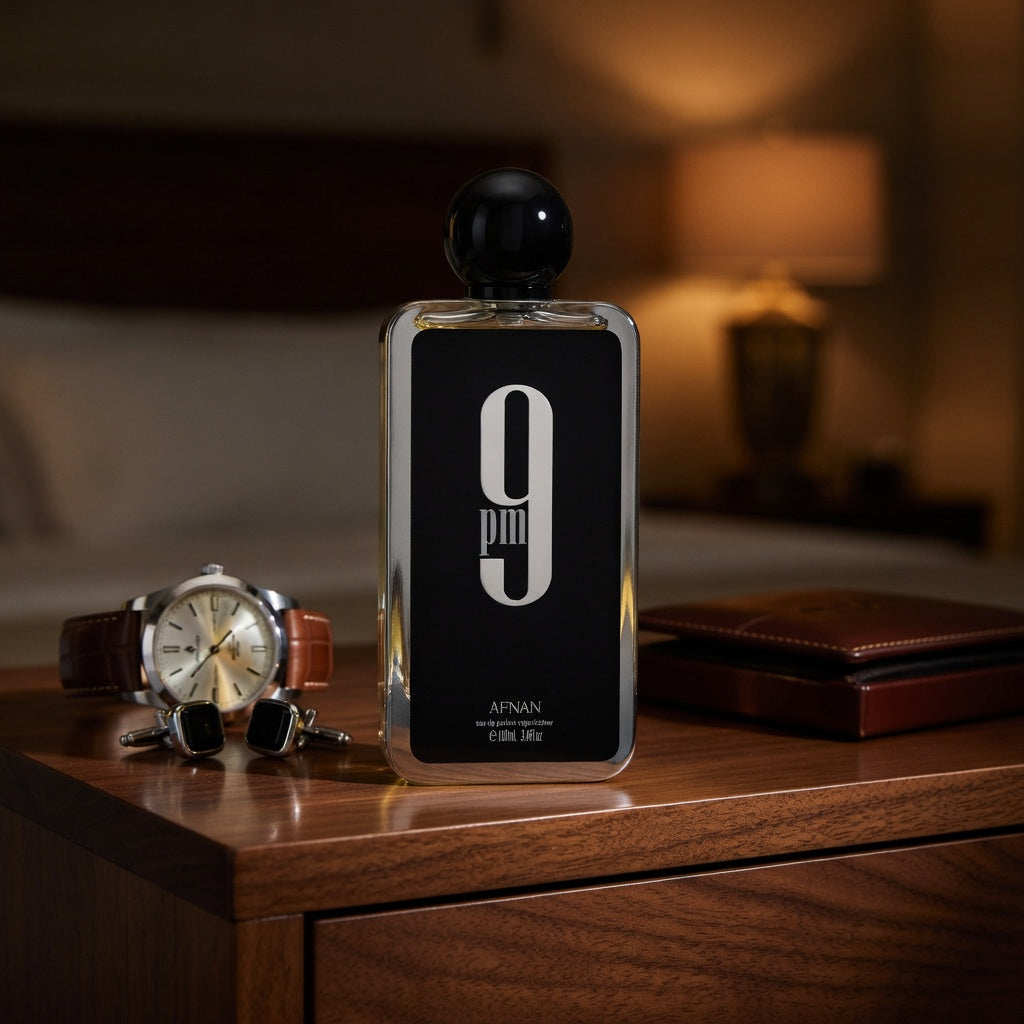 Afnan 9PM Eau de Parfum for Men - Oriental Vanilla Fragrance lifestyle